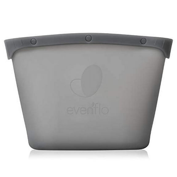 Evenflo Feeding Silicone Steam Sanitizing Bag, Gray