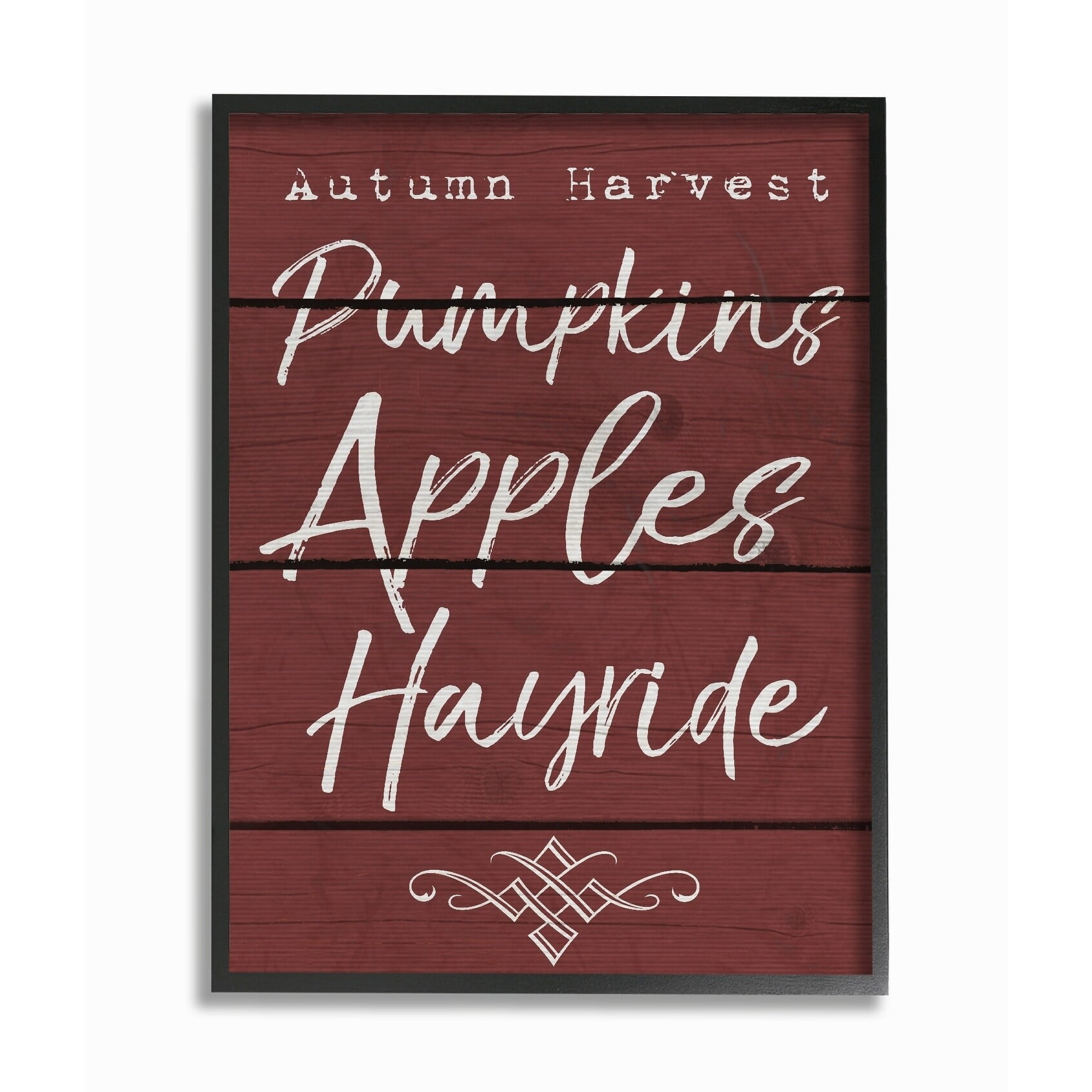Stupell Autumn Harvest Activities Framed Giclee Texturized Art 16 x 20