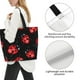 thumbnail image 3 of Fotbe Beautiful Red Ladybug Bolsa Tote Estética de Lona con Estampado para Mujer - Bolsa Reutilizable de Hombro Casual para Vacaciones, Compras, Trabajo y Gimnasio, 3 of 8