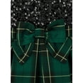 thumbnail image 4 of The Children's Place Girls Sleeveless Plaid Sequin Fit-n-Flare Dress, Sizes XS-XXL, 4 of 5