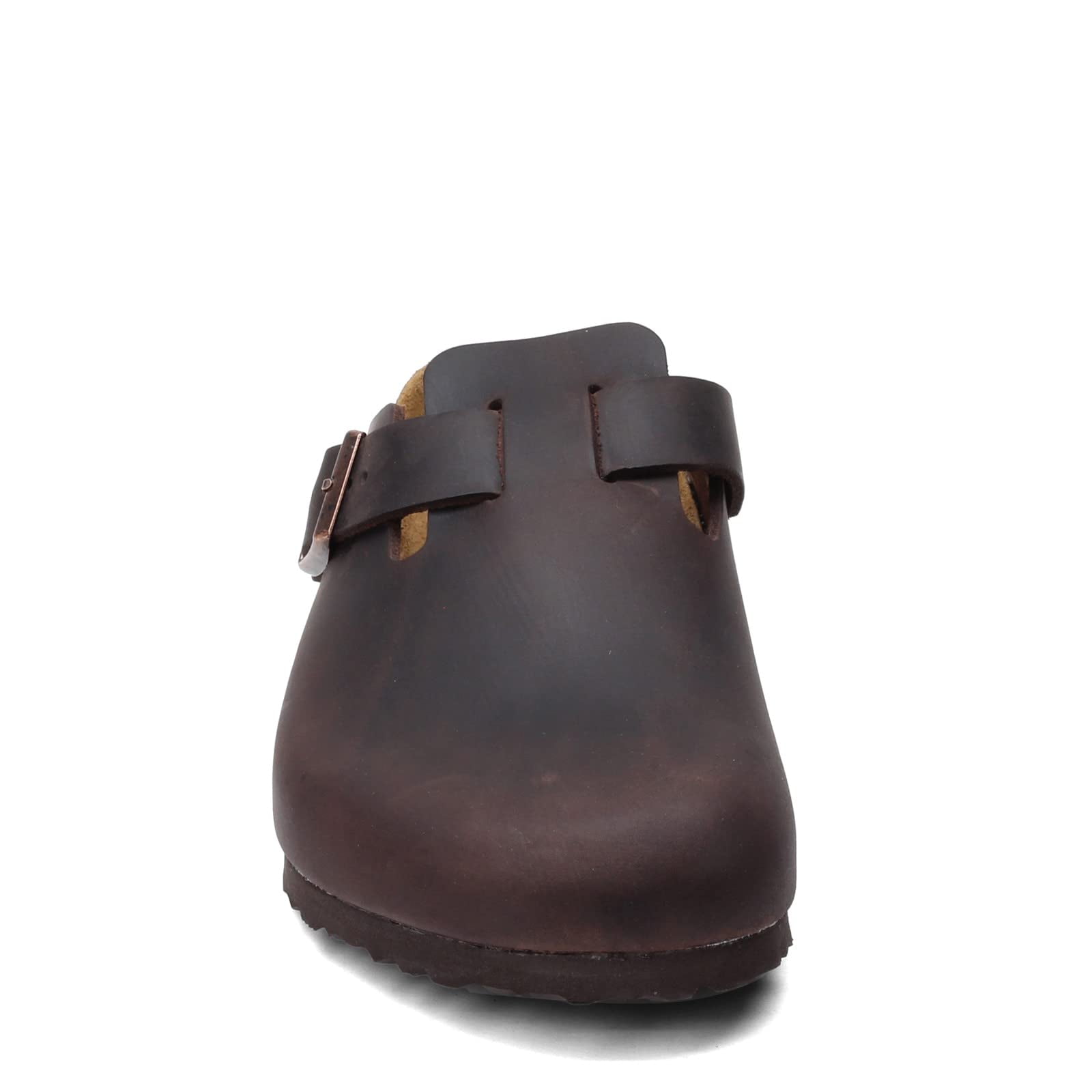 Birkenstock Unisex Boston Soft Footbed, Habana Oiled Leather, 42 M EU
