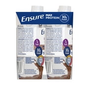 Ensure Max Protein Shake, 30g Protein, Milk Chocolate, 11 fl oz, 4 Pack