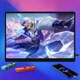 thumbnail image 3 of 15.6 Inch 4K Portable Monitor for PS5/XBOX/Switch 60Hz Mini Monitor Laptop HD Display Computer Gaming External Second Screen, 3 of 6