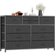 thumbnail image 1 of 10-cajón cómoda mesa de TV - media consola mesa y entertainment center para 55/50/43-pulgada tvs - almacenamiento organizer para sala de estar, dorm, closet, entrada, hallway, 1 of 7