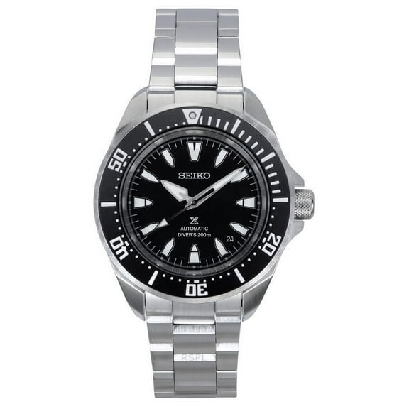 Seiko Prospex Sea Samurai Shog-urai Stainless Steel Black Dial Automatic Diver's SRPL13K1 200M Men's Watch