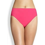 Gottex Women's Ruched High Waist Swimsuit Bottom, Lattice Fuchsia, 6