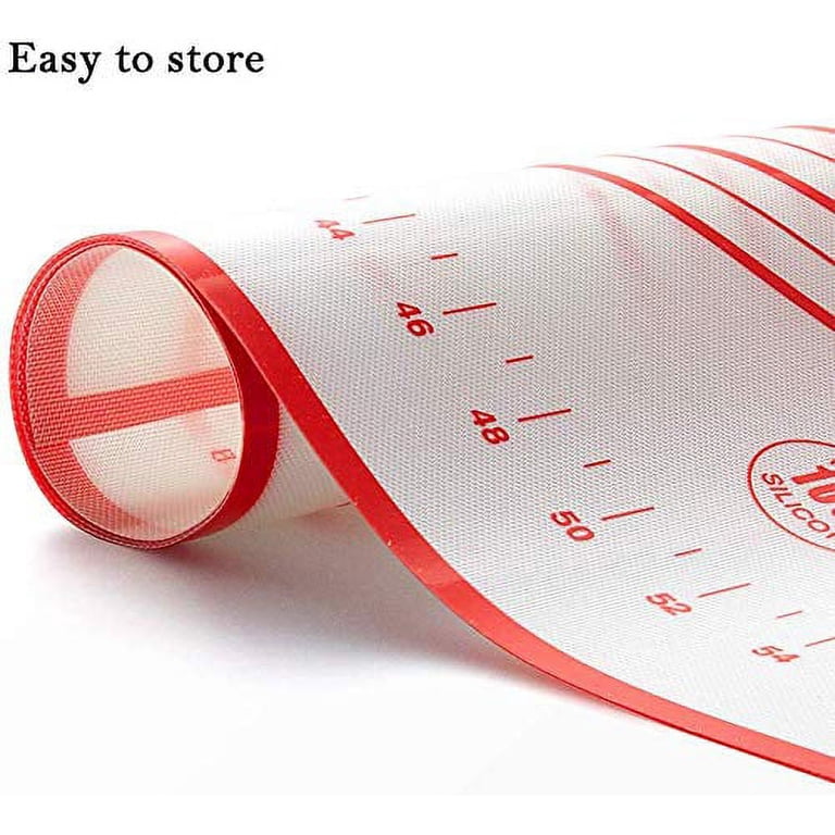 GLUAAE Non-Slip Silicone Pastry Mat, 16 x 24 Inches photo 2