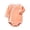 Orange, variant on Baby Wrapover Bodysuit Long Sleeve Cotton One Piece for Newborn Infant