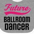 thumbnail image 4 of Inktastic Future Ballroom Dancer Girls Girls Baby Bib, 4 of 4