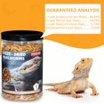 thumbnail image 3 of Gusanos de la harina liofilizados JADINGSFARM 180 ml, alto contenido de proteína, 100% naturales, 3 of 7