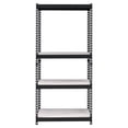 thumbnail image 2 of ACME Decmus Bookshelf in Natural and Black, 2 of 5
