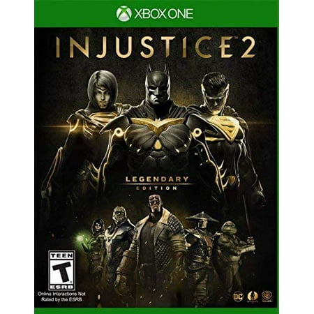 Injustice 2: Legendary Edition - Xbox One Injustice 2: Legendary Edition - Microsoft Xbox One. Built by Netherrealm: Developers of the best-selling and critically acclaimed Mortal Kombat franchise.Batman  Injustice  Legendary  Xbox  Microsoft  fighting  Sub-Zero  Ninja Turtles  Multiplayer  Team play  Warner Brothers  Wonder woman  Superman  combat  One  XB  League