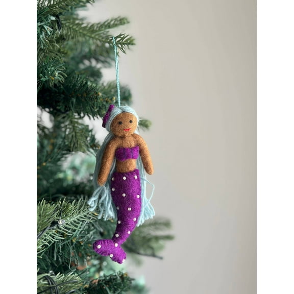 Felt Ornament - Assorted Mermaid