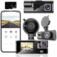 thumbnail image 5 of Nsxcdh Dash Cam Front Inside,1080p Fhd,Infrared Night Vision,140 Degree,Parking Monitor,Wifi,16g 32g Card,Loop Recording,Car Electronics Home Office Decor, 5 of 9