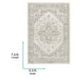 thumbnail image 4 of Livabliss Area Rugs for Living Room, 5x7 Chester Traditional Gray Rug, Bedroom Dining Room Home Decor Stain Resistant Carpet (5'3" x 7'3"), 4 of 8