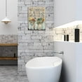 thumbnail image 4 of Sps ssion Farmhouse Bathroom Rules 12'' X 16'' Framed Canvas Art Prints, 4 of 6