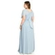 thumbnail image 3 of Vestido de noche multiformas Roman Fashion /Tallas Extras, 2001 (Azul cielo) azul cielo 38, 3 of 8