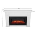 thumbnail image 4 of Real Flame Canada Alcott Foyer Électrique Paysager en Bois Massif, Blanc, 4 of 13