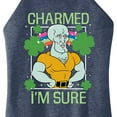 thumbnail image 3 of SpongeBob SquarePants - Charmed I'm Sure  - Juniors High Neck Tank Top, 3 of 6