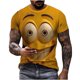 thumbnail image 5 of Tops para hombre, blusas y camisas de cuello redondo y manga corta para hombre, blusas casuales deportivas con estampado divertido de Halloween para hombre, camisas vintage de cuello redondo, blusas,, 5 of 9