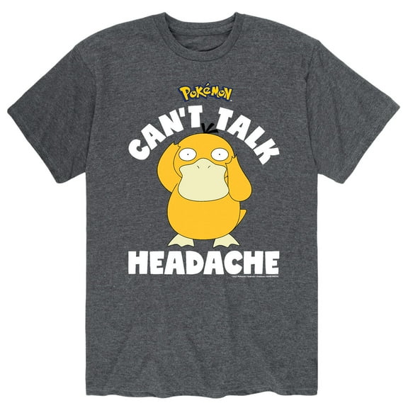 Pokémon - Psyduck Headache - Men's Short Sleeve Graphic T-Shirt