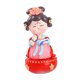 thumbnail image 4 of Figura de vaso de chica Tang china, decoración de escritorio, ligera y tradicional Sosteniendo ventilador, 4 of 9