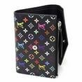 thumbnail image 5 of Pre-Owned LOUIS VUITTON LV x TM Portefeuille Victorine Tri-fold Wallet M14163 Black..., 5 of 6