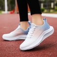thumbnail image 4 of Dakaela Chaussures de Marche pour Femmes Espadrilles de Tennis Décontractées à Lacets Légères Course à Enfiler, 4 of 6