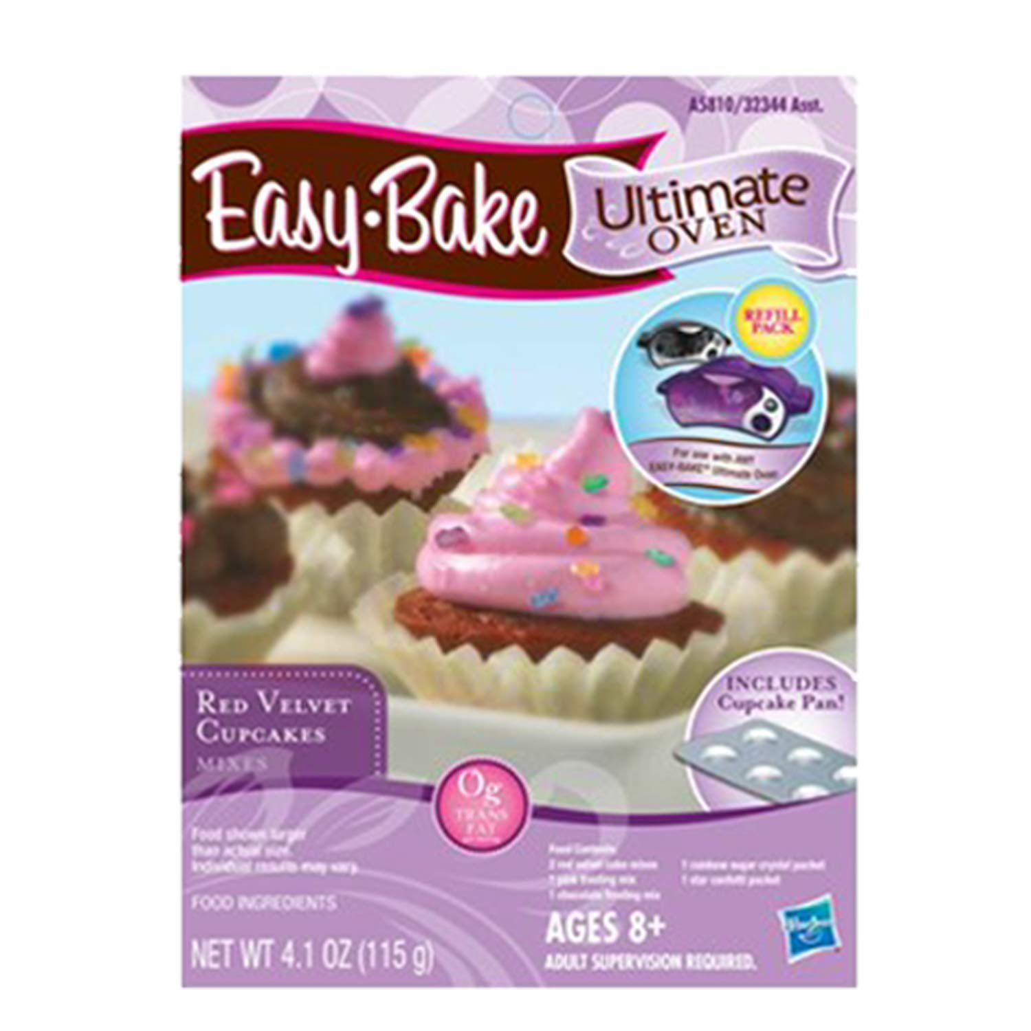 Kids' Oven Pan Set Compatible with Easy Bake Ultimate Oven | Accessories  for Cooking Easy Bake Oven Mixes | Includes Cupcake Pan, Rectangular Bake  Pan