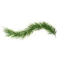 thumbnail image 3 of Guirnalda de pino artificial, guirnalda navideña verde flexible de 180 cm, decoración navideña para fiestas, dormitorios, festivales, repisas,, 3 of 7