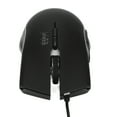 thumbnail image 4 of Ratón con cable, retroiluminación de 4 colores, chip para juegos, ratones USB, ergonómicos, 7 botones, suministros de computadora para Win XPBlack, 4 of 8
