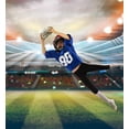 thumbnail image 6 of Barocity Football Premium Boy and Girl Official Match Ball With Reflective Rainbow Hex Pattern, Durable, Indoor, Outdoor, Training Playtime – Size 6 Gold, 6 of 8