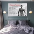 thumbnail image 5 of Schwarzenegger Poster Canvas Gym poster Fitness Poster Office Room Decor Gift Bedroom Decor Sports Landscape Hzi, 5 of 5