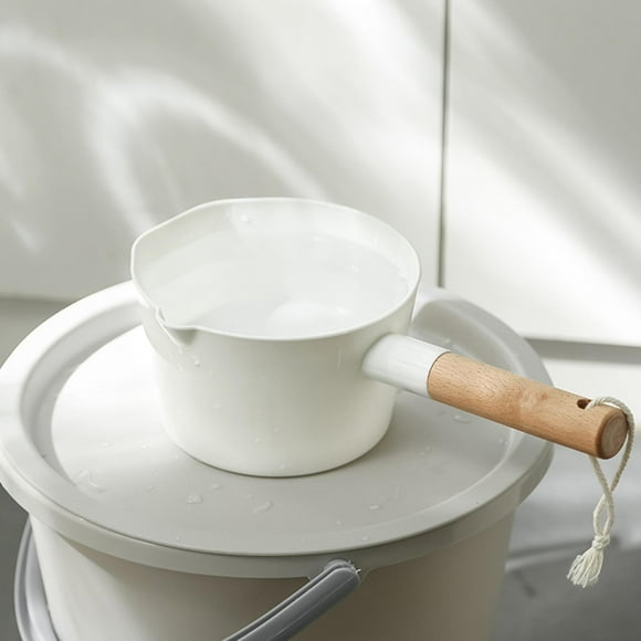 de agua creativa de mango largo, utensilio doméstico, herramienta de limpieza de vajilla para jardín Soledad Cuchara De Baño Cucharón