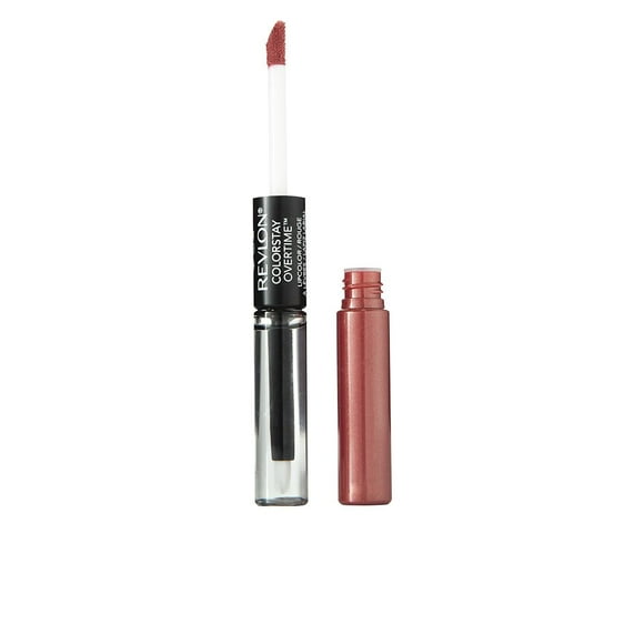 Set de Maquillaje Revlon Liquid Lipstick con Brillo Labial Transparente Ciruelas