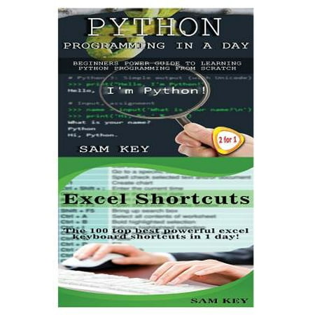 Python Programming In A Day Amp Excel Shortcuts Walmart Com