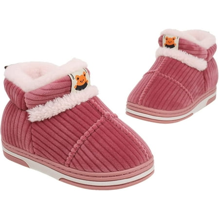 

QWZNDZGR Baby Leather Lace-Up Boots Flat Ankle Snow Boots Nonslip Lightweight Shoes for First Walkers Unisex Nursling Crib Shoes