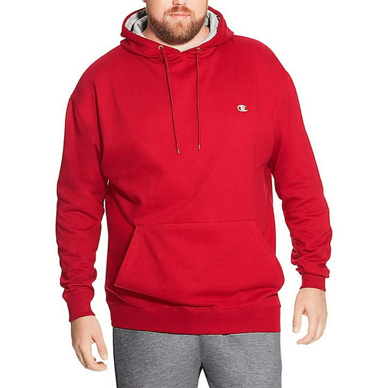 Champion Hoodies For Men Big And Tall Mens Pullover Fleece Hoodies For Men Red Walmart