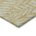 thumbnail image 4 of Addison Rugs Chantille Indoor/Outdoor Transitional Floral Gold Washable Rectangle Rug, 3' x 5', 4 of 6