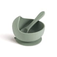 thumbnail image 1 of Baby Silicone Bowls with Suction - Toddler Bowl and Spoon Set Baby Silicone Weaning Set, 1 of 2