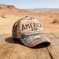 thumbnail image 5 of 250Th Cap United States 250Th Anniversary Hat Printed Design,Bald Printed Patriotic Baseball Cap For Men Women, 5 of 7