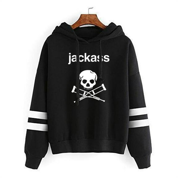 Jackass Forever Hoodie Women Men Long Sleeve Sweatshirt Casual Unisex Pullover Tracksuit