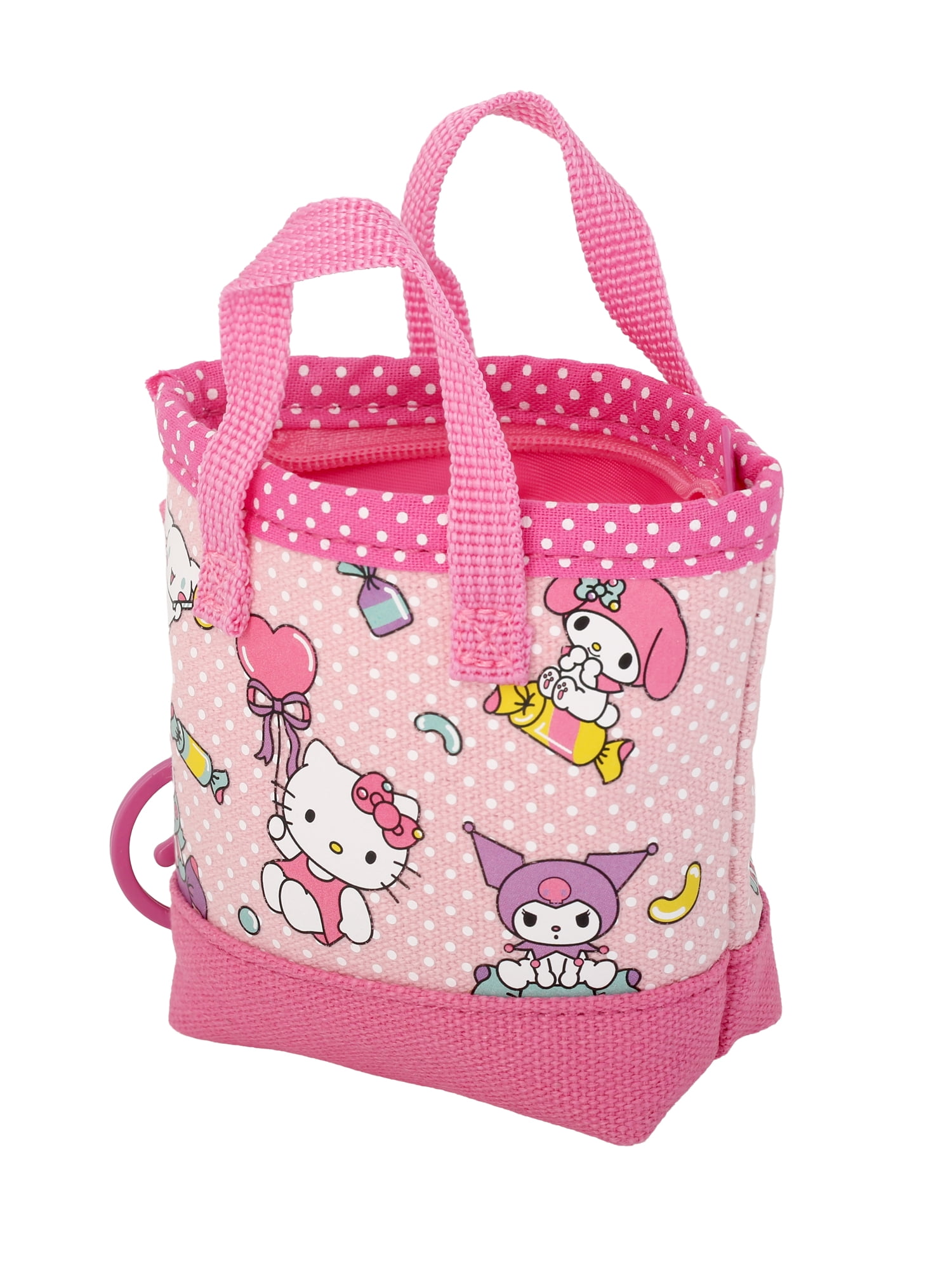 Hello Kitty and Friends Mini Tote Keychain Pouch