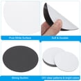 thumbnail image 3 of 3.7x3.7 in Sublimation Magnet Blanks, 10pcs Sublimation Blanks Products Personalized Refrigerator Magnets, Round, 3 of 4
