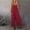 Red, variant on Clearance Sale One Piece Jumpsuits for women V Neck Sleeveless Loose Fit overalls Spaghetti Strap Harem Long Pants with Pockets Dark Gray L
