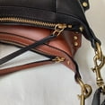 thumbnail image 4 of IS @ B nuevo estilo británico de motocicleta bolso retro de cuero genuino para mujer, bolso cruzado portátil, 4 of 5