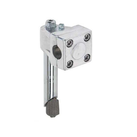 Alta Bicycle Steel 4 Bolt 21.1mm Alloy BMX Free Style Stem,Multiple Colors. (Steel Bicycle Chrome )