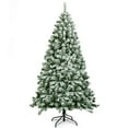 thumbnail image 1 of Árbol de Navidad Costway 1,8m con 928 Ramas Abeto Artificial Nevado Base de Metal, 1 of 7