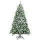 thumbnail image 1 of Árbol de Navidad Costway 1,8m con 928 Ramas Abeto Artificial Nevado Base de Metal, 1 of 7