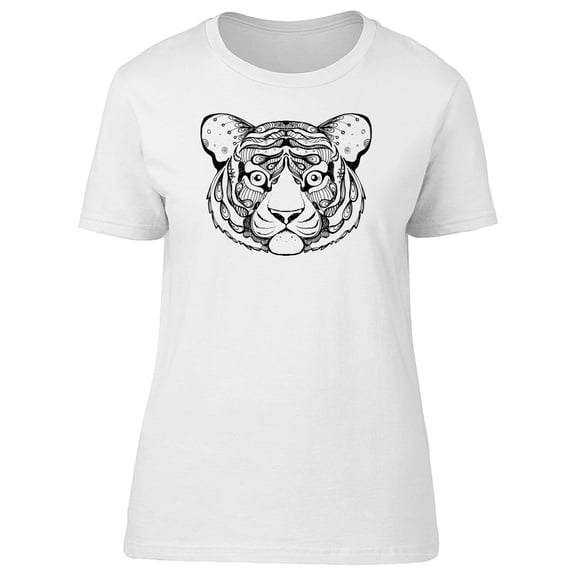 Lovely Paisley Boho Baby Tiger Tee Men's -Image by Shutterstock